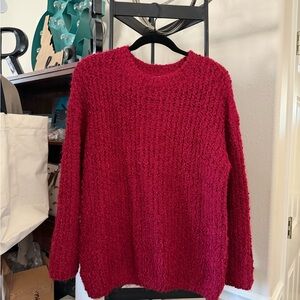 Cozy Red Women's Sweater